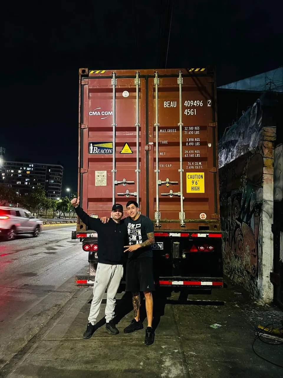 Contenedor coordinado por Chelme Global Trade en destino